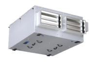 Hővisszanyerős ipari kompakt légkezelő rotációs hőcserélővel,mennyezeti kivitel