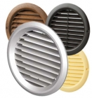 Müanyag szellőzőrács MV 150 bvs Mahagoni