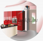 VENTS 100 LD T Fali axiális elszívó ventilátor időzítővel